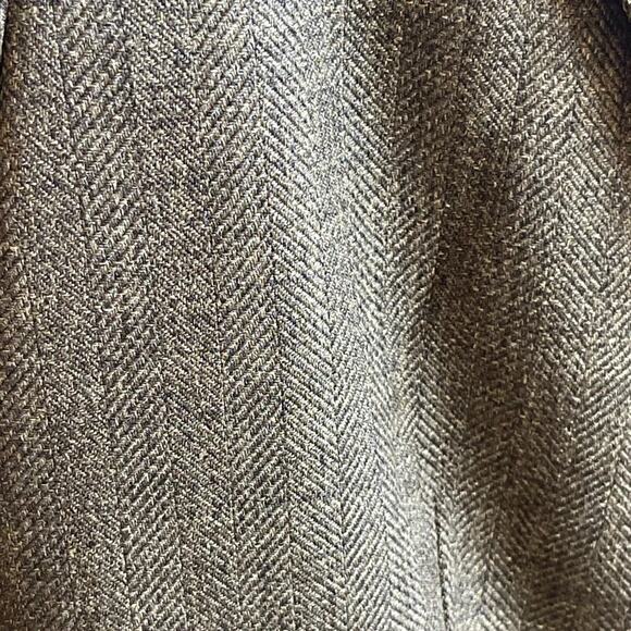 Larry Levine Herringbone 2 Piece Suit - Blazer & Jacket Set - Size 8 - NWT - Picture 3 of 11